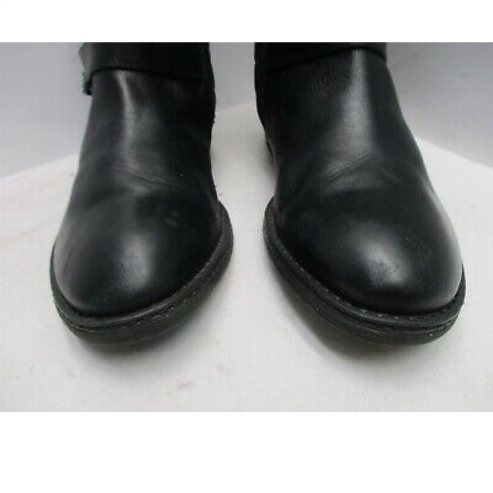 ARTURO CHIANG Sarabeth Quilted Boot Black Leather Boots - Picture 5 of 7